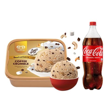 Selecta Coffee Crumble and Coke Combo