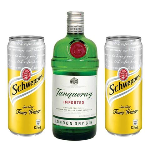 Tanqueray Gin + Schweppes Tonic Bundle