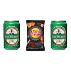 San Miguel Premium 2 x 330ml + Lay's BBQ 170g - Bundle