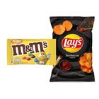 Lay's BBQ 170g and M&M's Peanut Chocolate Candies 37g