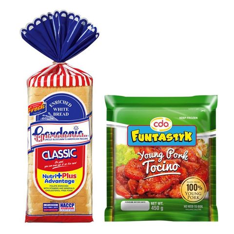 Gardenia White Bread & Funtastyk Young Pork Tocino