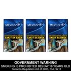 Mevius Filters Original Blue 3 x 20 Sticks