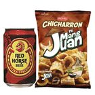 Red Horse Beer + Chicharron ni Mang Juan Espesyal Suka't Sili