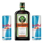 Jagerbomb Sugar Free: Jagermeister 700ml + Red Bull Energy Drink Sugar Free Can 2 Pieces