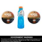 Nordic Spirit Can Amber Roast Strong 2 x 20 Pieces + Gatorade Sports Drink Blue Bolt 500ml