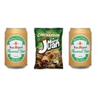 San Miguel Apple Can 2 x 330ml + Chicharron ni Mang Juan Sukang Paombong 90g - Bundle