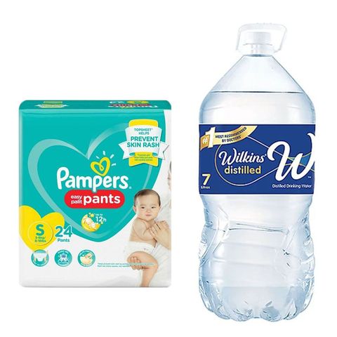 Small Baby Diaper & Water Set