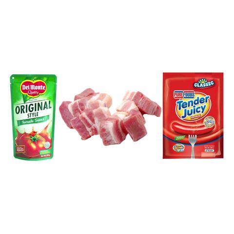 Cheesy Hotdog Menudo Recipe 2