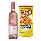 Barefoot Pink Moscato & Pik-Nik Bundle