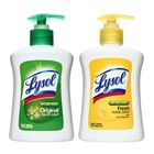 Lysol Antibacterial Handsoap Original 225ML and Lysol Antibacterial Handsoap Fresh 225ML