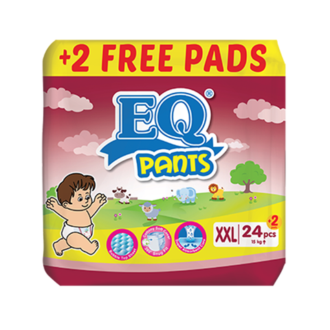 Eq Pants Baby Diapers Big Pack EQ Baby Diaper Pants XXL 24s