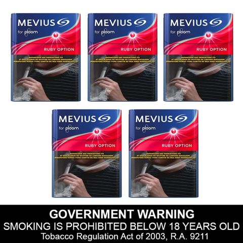 Mevius for Ploom Ruby Option 5 x 20 Pieces
