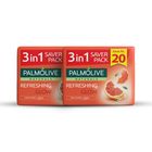 Palmolive Refreshing Glow Naturals Bar Soap Saver Pack 3 Pieces x 98g Pack of 2