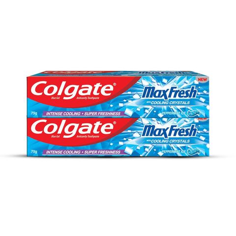 Colgate Max Blue Local Toothpaste 75g Combo Pack of 2