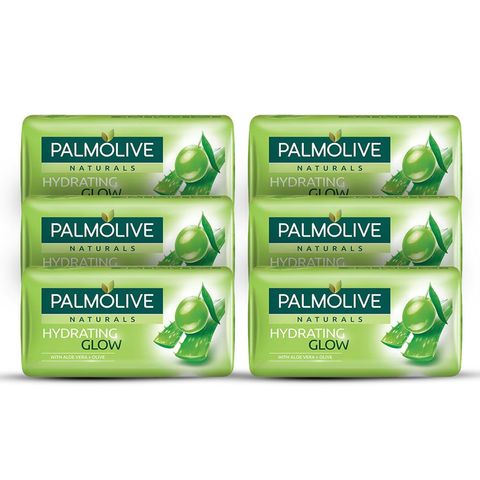 Palmolive Naturals Hydrating Glow Bar Soap 98g Pack of 6