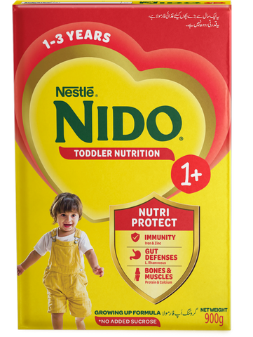 Nestle Nido Growing up Formula 1+ Powder 900g