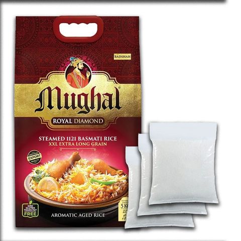 Mughal Royal Diamond 5kg rice + 3kg�sugar