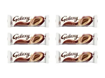 Galaxy Smooth Milk Chocolate 36g x 6 pcs