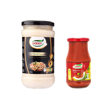 قودي صلصة مكرونة ألفريدو 411جرام & قودي صلصة مكرونة مارينار 420جرام