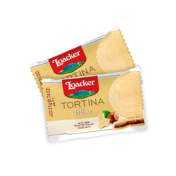 Loacker Tortina White Chocolate 21g 2 pcs