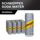 Schweppes Soda Water Can 12pcs x 320ml