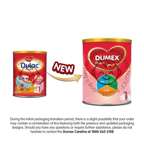 Dumex Dulac Stage Infant Newborn Baby Milk Formula 800g delivery