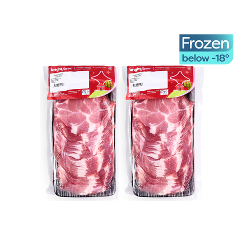 brightfarms Pork Collar Shabu Shabu 400g Bundle