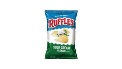 Ruffles Sour Cream and Onion Flavored Potato Chips 170g
