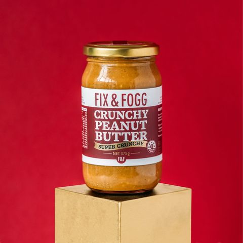Fix & Fogg Super Crunchy Peanut Butter 375g