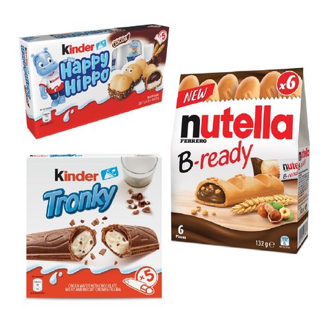 Ferrero Wafers Exploration Bundle - Kinder & Nutella