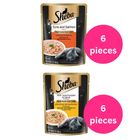 [Bundle] Sheba Cat Pouch Wet Food Tuna & Salmon and Tuna, Pumpkin & Carrot