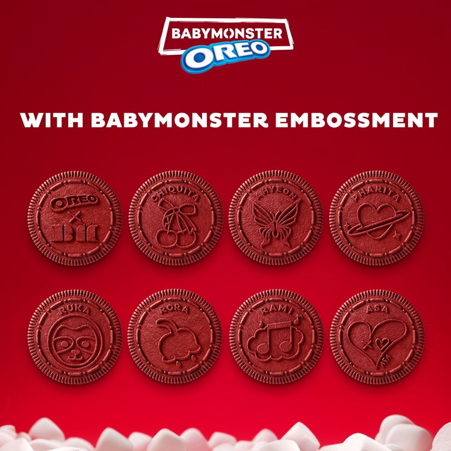 向pandamart XL线上购买Oreo BABYMONSTER Marshmallow Multipack