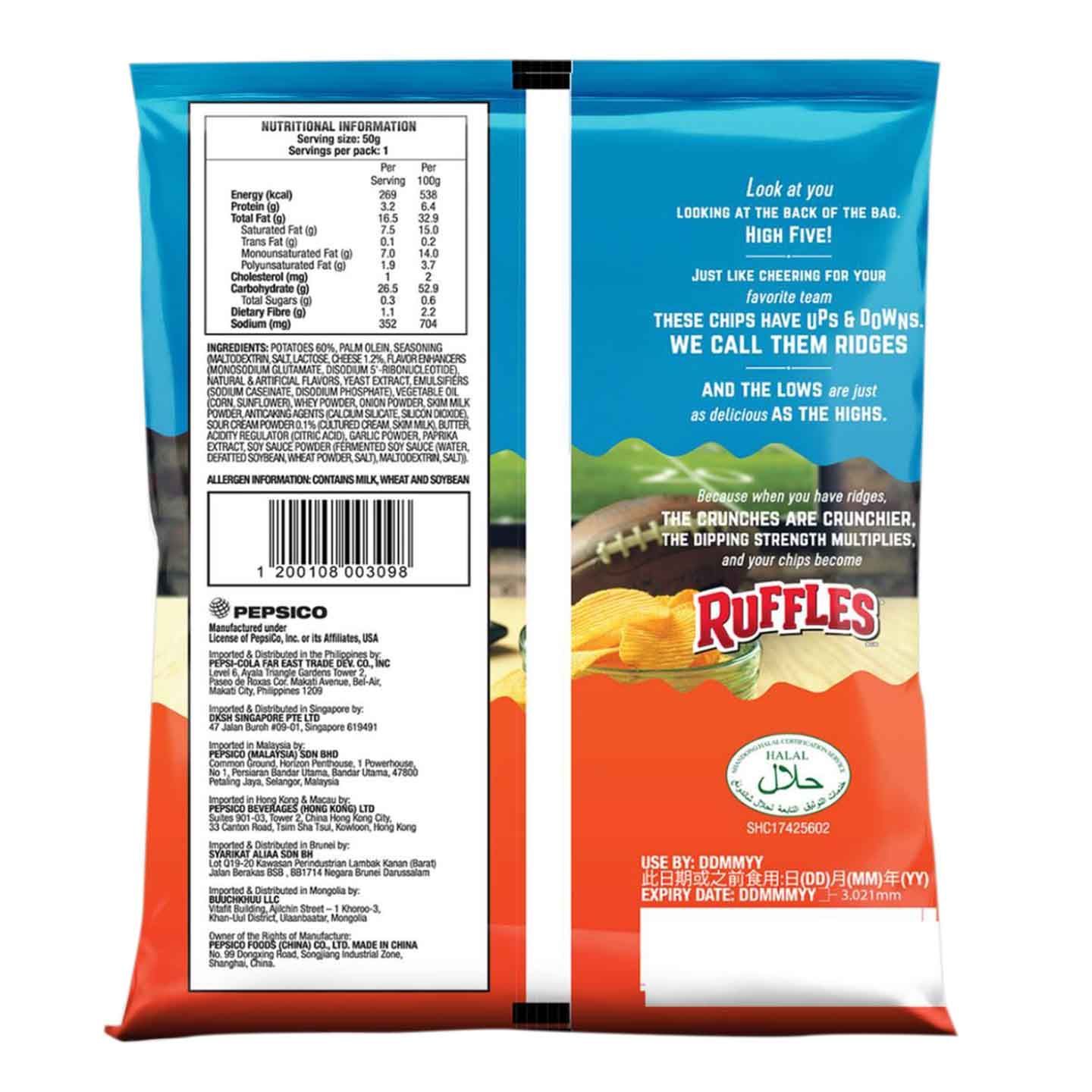 cheddar flavored chips