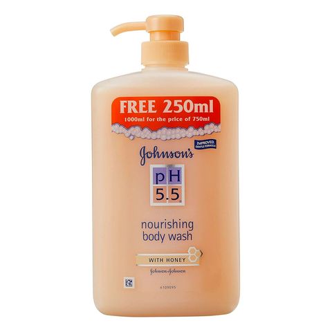 Order Johnson's PH Nourishing Body Wash with Honey 750ml
