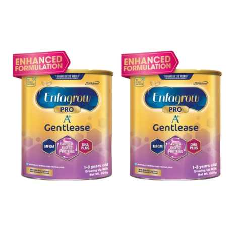 [Bundle of 2] Enfagrow A+ Stage 3 Gentlease 360 DHA+ Growing up Milk (1-3 Years) 800g