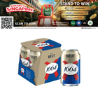 Kronenbourg 1664 Brut Beer Can 4 Pieces x 320ml