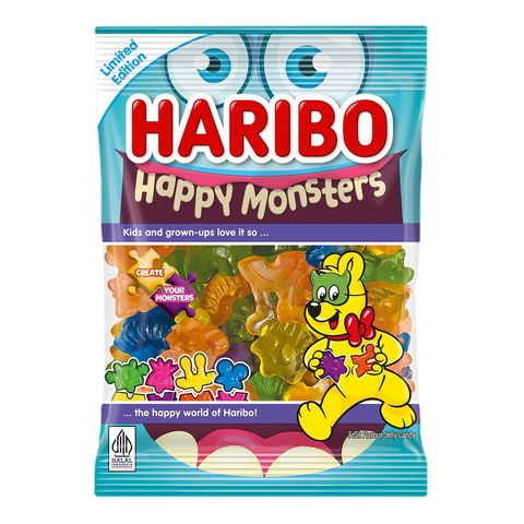 Halloween Limited Edition] Haribo Happy Monsters Gummies 80g