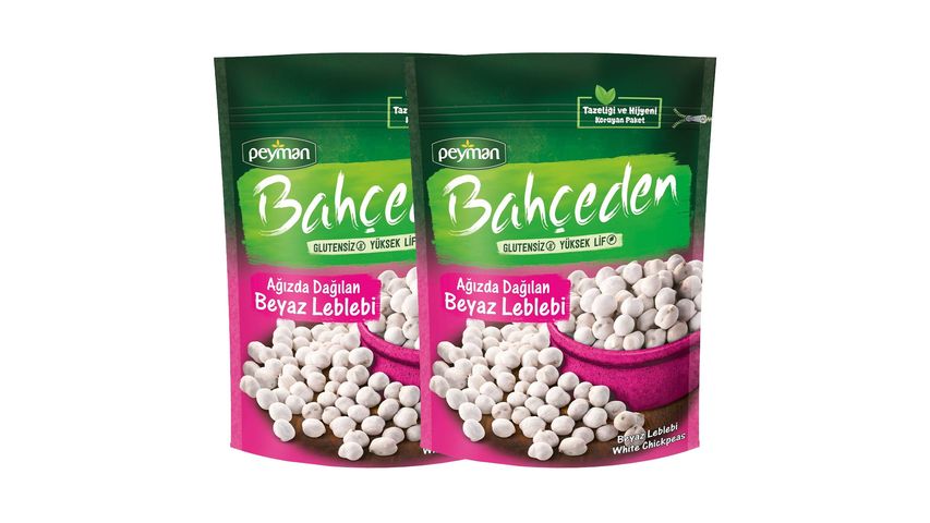 2x Peyman White Chickpeas from the Garden 180 g Bundle