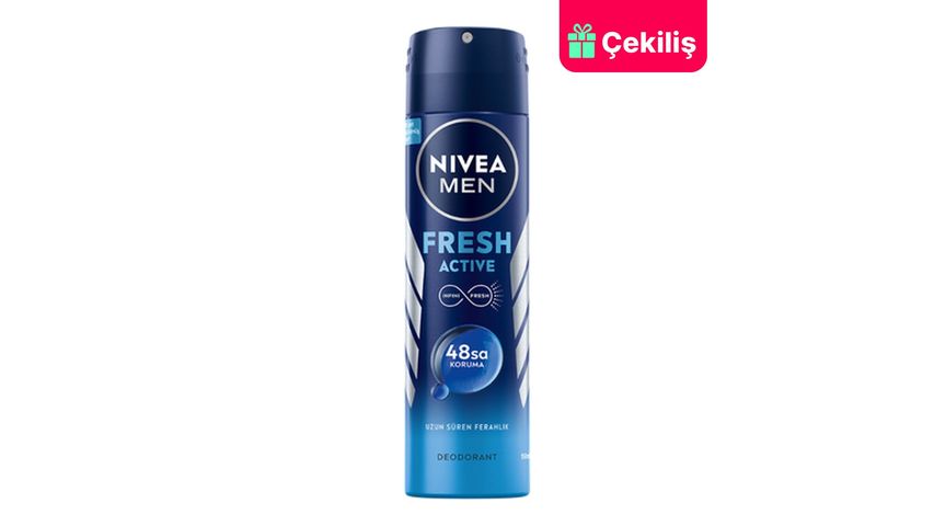 HOT Nivea Men Fresh Active Body Spray Nivea Men Fresh Active
