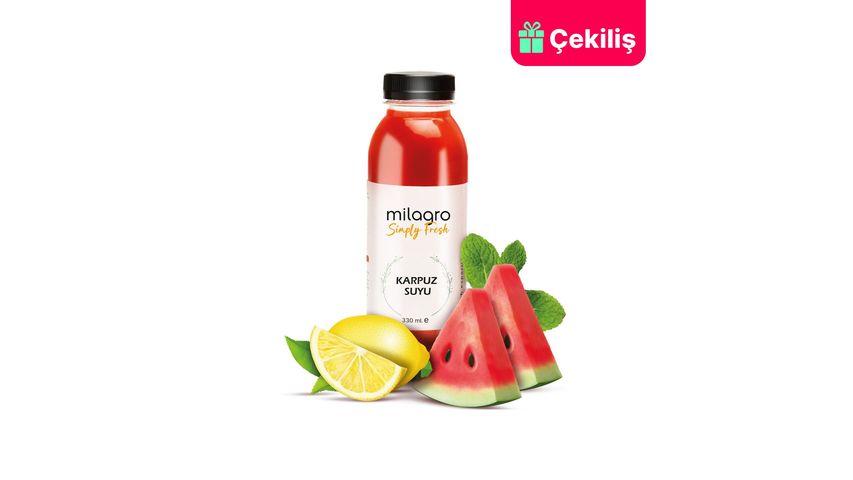 Buy Simply Fresh Watermelon Juice 330 ml Yemeksepeti Market