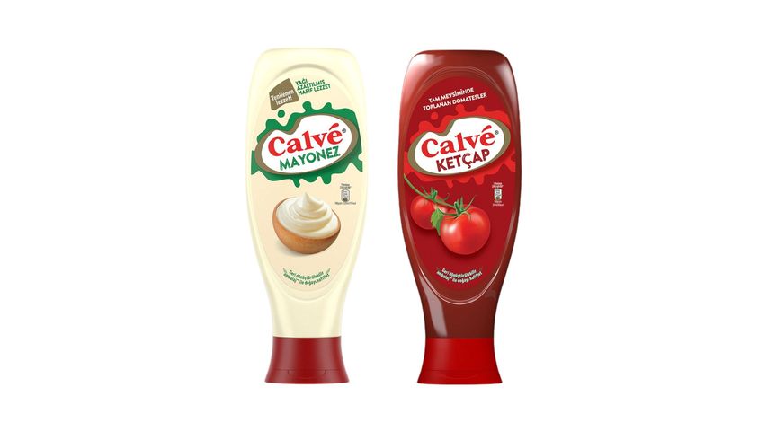 Calve Ketçap & Mayonez Paketi - Büyük Set