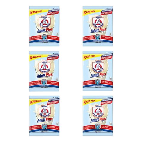 Bear Brand Adult Plus 6 x 33g