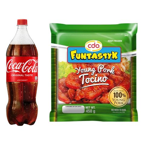 Funtastyk Young Pork Tocino 450g + Coke 1.5L