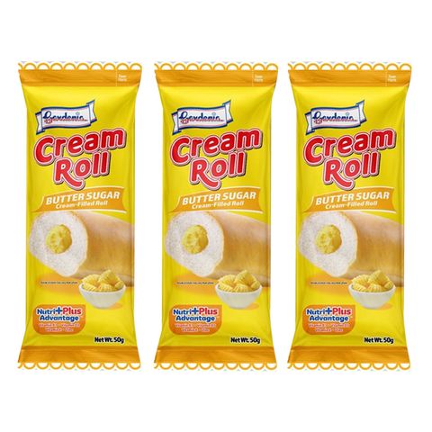 Gardenia Cream Roll Butter Sugar 3 x 50g