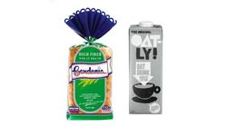 Gardenia Wheat Bread and Oatly Combo