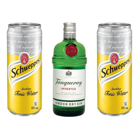 Tanqueray Gin + Schweppes Tonic Bundle delivery in the Philippines ...