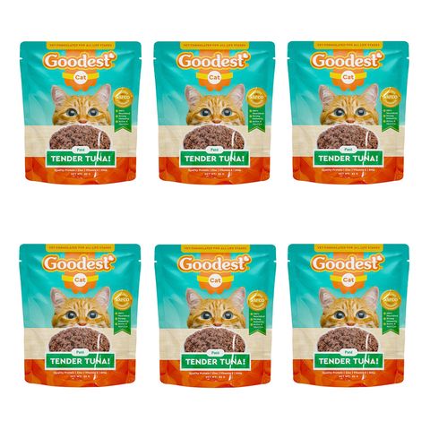 Goodest Cat Tender Tuna Packet 6 x 85g