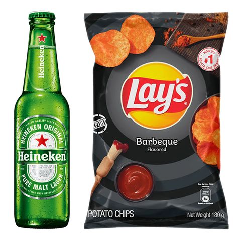 Heineken + Lay's BBQ