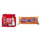Magic Flakes Cheese Flavored Crackers 28g x 10s + C2 Apple Green Tea Solo 230mL 6s