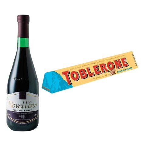 Toblerone Milk Chocolate + Novellino Bundle